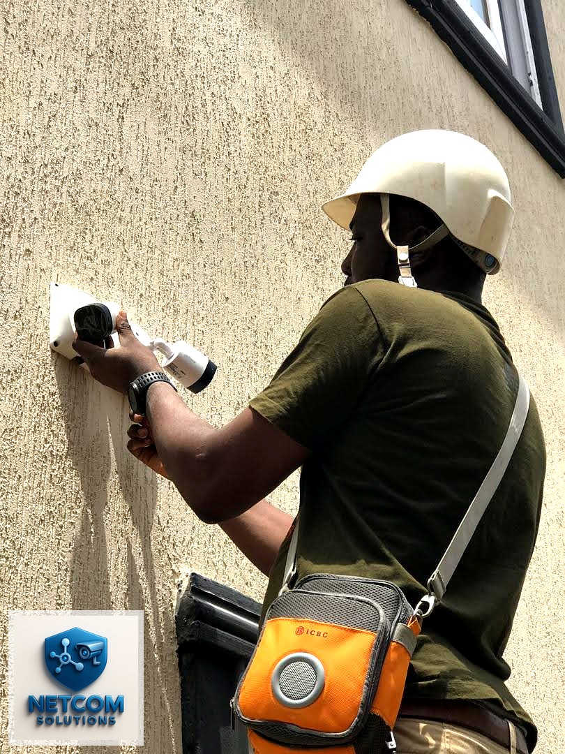 Network and data point installation for an ATM terminal
